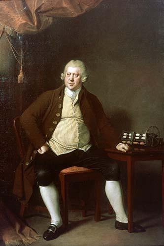 Joseph wright of derby Portrait of Richard Arkwright English inventor